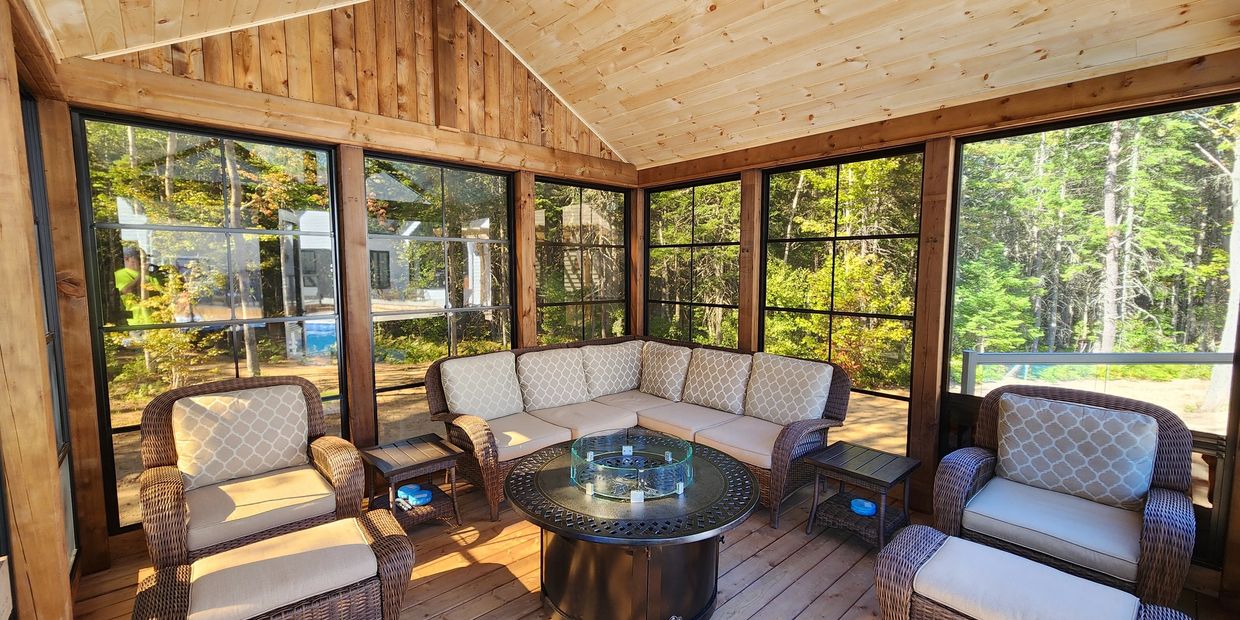 Deck construction project